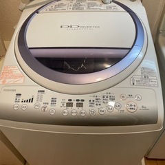 TOSHIBA 8kg 洗濯機