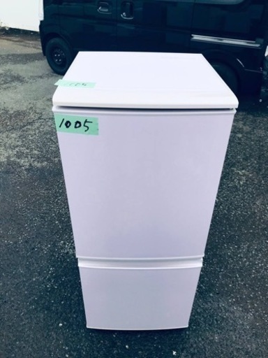1005番 シャープ✨冷凍冷蔵庫✨SJ-14X-P‼️