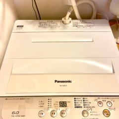 【洗濯機】パナソニック洗濯機　6キロ