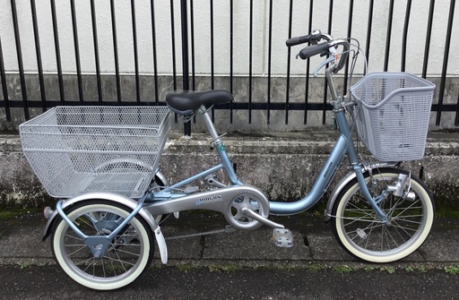 使用少＜整備・美品車＞ブリジストン・BW13・三輪車ワゴン 内装3段変速・お手入れ済みでピカピカ♪