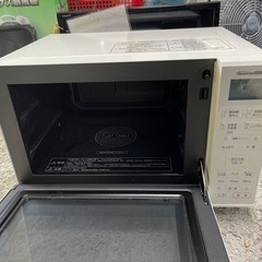 【リサイクルサービス八光】2018年製　パナソニック オーブンレンジ 23L フラットテーブル 遠赤ヒーター 蒸気センサー ヘルツフリー 省スペース設計 ホワイト NE-MS235-W　NO：02