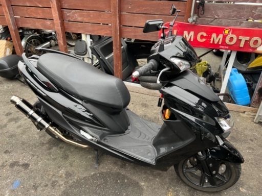 ヤマハ　シグナスX 5型　SED8J 実走行14604km オイル交換済み　社外マフラー