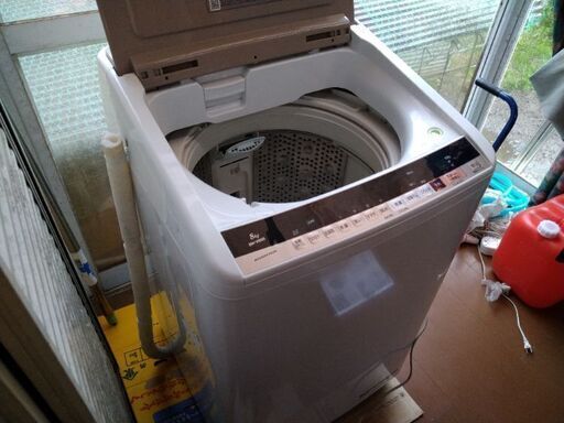 【美品】日立洗濯機8kg 2017年製ビートウォッシュ