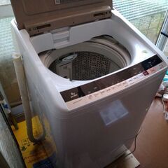【ネット決済】【美品】日立洗濯機8kg 2017年製ビートウォッシュ