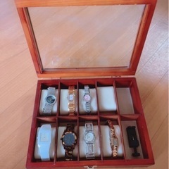 腕時計　保管ケース　木製