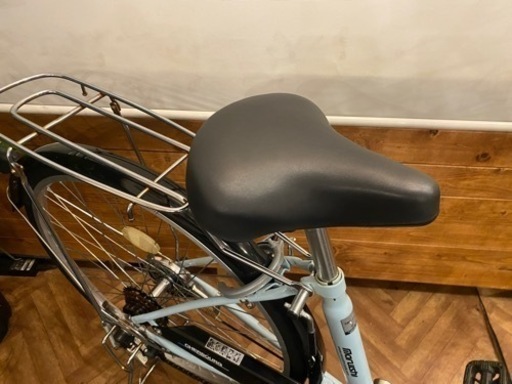自転車 【マルイシ】26インチLEDオートライト6速 自転車