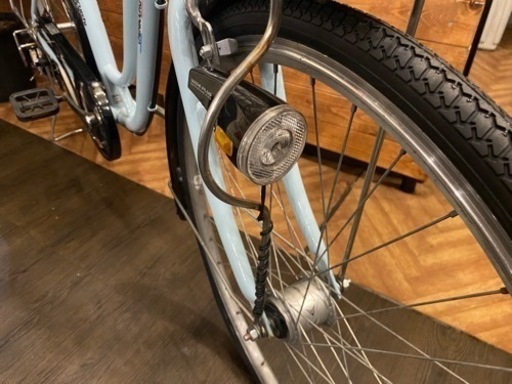 自転車 【マルイシ】26インチLEDオートライト6速 自転車