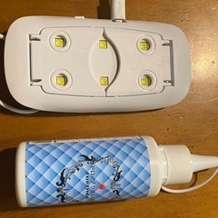 UV-LED ハンディライト&レジン少々