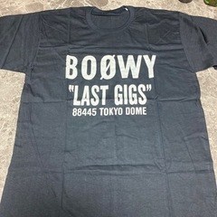ビンテージ　Boowy Tシャツ(大幅値下げしました)