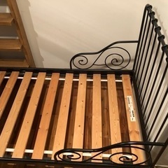 IKEA伸縮ベッド(黒)
