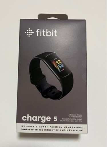 未開封・保証書有］Fitbit CHARGE5 BLACK - その他