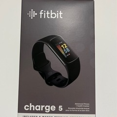 ［未開封・保証書有］Fitbit CHARGE5 BLACK