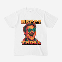 【ネット決済・配送可】Tシャツ(Happy troll)