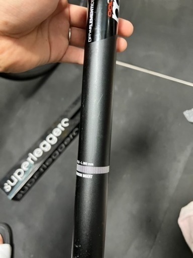 DEDA ZERO100 BLK 31.6/350 シートポスト ブラック