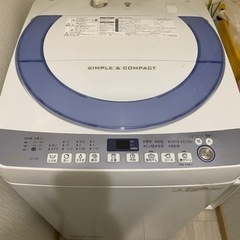SHARP 7kg洗濯機