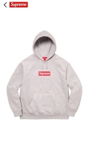 Supreme ボックスロゴ　パーカー　Sサイズ