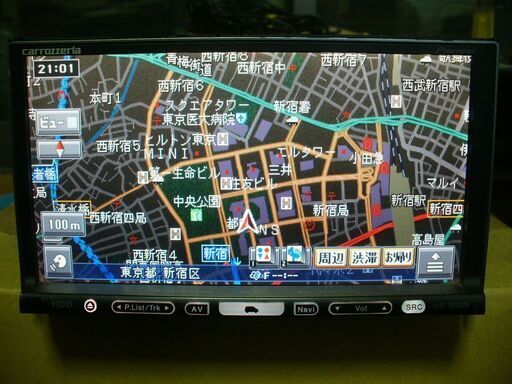 ⑱発送可！！ パイオニア 地デジチューナー内蔵 HDD楽ナビ AVIC-HRZ008