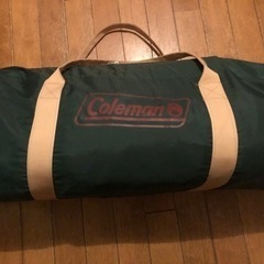 コールマン　テント　寝袋2