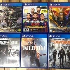 PS4中古ソフト6本【早い者勝ち】春休みにどうですか？