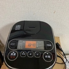 アイリスオーヤマ 炊飯器 マイコン式 5.5合 ブラック RC-...