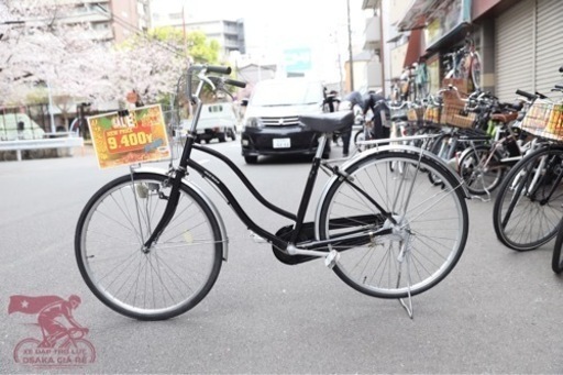 中古自転車−26インチ-ブラック