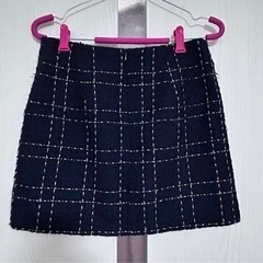 【本日限定セール】韓国ファッション 韓国 ツイード ミニスカート...