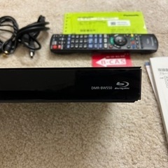 Panasonic ブルーレイレコーダープレイヤーDMR-BW550
