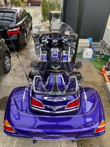 【中古】カスタム多数　ゴールドウィングトライクSC47  1830cc