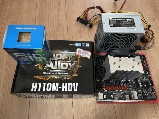i5-6500 MEM8G 電源600W CPUクーラーセット