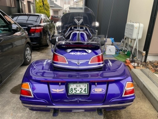 【中古】カスタム多数　ゴールドウィングトライクSC47  1830cc