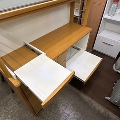 万代店 キッチンボード 食器棚 大量収納 幅1400