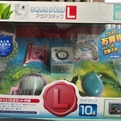 値下げ¥2000→¥1500【新品】ガラス水槽 ＋ ろ過ジャリ