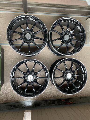 引き取り限定)ADVAN RACING RZⅡ タイヤ付きホイール 引き取り限定)ADVAN RACING RZⅡ タイヤ付きホイール