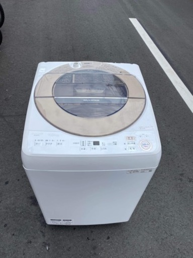 全自動電気洗濯機㊗️保証あり配達設置可能