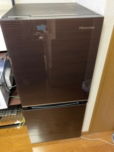 Hisense 冷蔵庫　hr-g13b-br