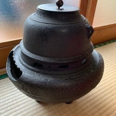 【お値下げ】未使用品　茶道具　茶釜　風炉