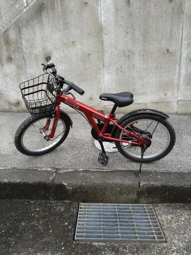 お取引中　Jeep子供用自転車　１８インチ補助輪付