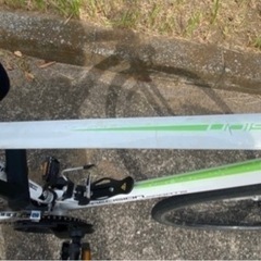  クロスバイク 自転車　470ミリ　ホワイト　美品