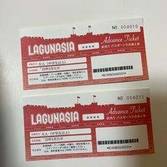 ラグナシア　チケット