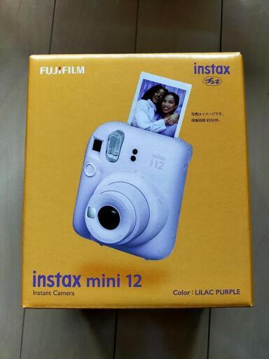 富士フイルム｜FUJIFILM インスタントカメラ 『チェキ』 instax mini 12\n\n