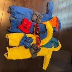 スキーフルセット　双子　2人分