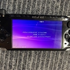 【中古】psp3000番　本体・充電コード　メモリースティックP...