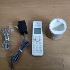 コードレス電話機 Panasonic 型番:KX-FKD509-T