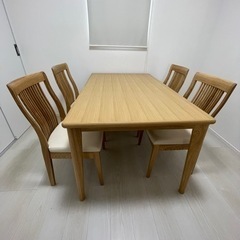 【ネット決済】shimadaya家具　ダイニングセット　テーブル...