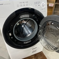 ☆コンパクトドラム!!☆ 2022年 SHARP ES-S7G-WR 右開き 7.0/3.5kg