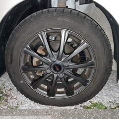 🌟冬タイヤ　きれいです！　ダンロップWM02 155/65R14 75Q