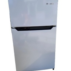 ② 2020年製🌷 ハイセンス 小型 冷蔵庫 93L ホワイト ...