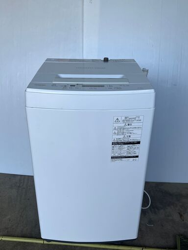 2019年製　東芝 4.5kg 全自動洗濯機 ピュアホワイトTOSHIBA AW-45M7-W　お近くなら無料配達いたします。