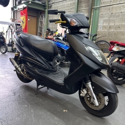 シグナスX2型カスタム‼️距離薄✨爆速台湾‼️OVERマフラー✨ショックサス✨せ