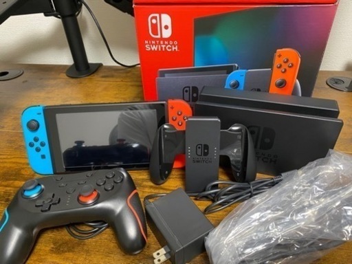 超美品☆ニンテンドースイッチ 本体 +連射コントローラー